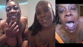 after facial cumshot compilation and dirty talk