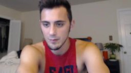 Hot Twink with a Big Dick Cum Show