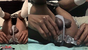 *PREMIUM* Clips On My Ass Lips for the Bros ( ANGLE 1&2 OF 2 ) - I got a fat asshole so this is how I Masturbate these days! - Ass Monkey ( Members Only EXCLUSIVE Content ) - Starring DJ ButtPussy