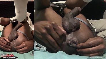 Clips On My Ass Lips for the Bros ( ANGLE 1&2 OF 2 ) - I got a fat asshole so this is how I Masturbate these days! - Ass Monkey ( Members Only EXCLUSIVE Content )