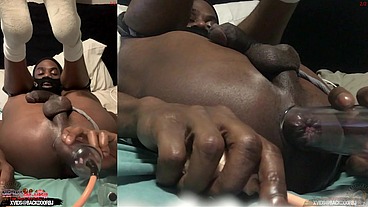 *PREMIUM* Clips On My Ass Lips for the Bros ( ANGLE 1&2 OF 2 ) - I got a fat asshole so this is how I Masturbate these days! - Ass Monkey ( Members Only EXCLUSIVE Content ) - Starring DJ ButtPussy