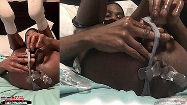 *PREMIUM* Clips On My Ass Lips for the Bros ( ANGLE 1&2 OF 2 ) - I got a fat asshole so this is how I Masturbate these days! - Ass Monkey ( Members Only EXCLUSIVE Content ) - Starring DJ ButtPussy