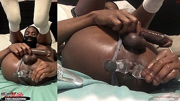 Clips On My Ass Lips for the Bros ( ANGLE 1&2 OF 2 ) - I got a fat asshole so this is how I Masturbate these days! - Ass Monkey ( Members Only EXCLUSIVE Content )