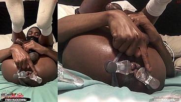 Clips On My Ass Lips for the Bros ( ANGLE 1&2 OF 2 ) - I got a fat asshole so this is how I Masturbate these days! - Ass Monkey ( Members Only EXCLUSIVE Content )