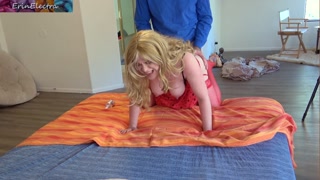 Stepmom teaches stepson how to have sex but he keeps fucking the wrong hole!