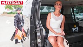 MILF Vienna Reed gets fucked in traffic by a stranger with a big cock