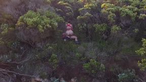 Caught Fucking On Drone Outdoors