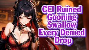 CEI Ruined Gooning – Swallow Every Denied Drop | Goddess Hiyori