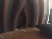 Shaking my ass in rainbow shorts(only fans and snap: babygirl00324)