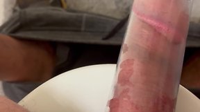 Video of Pumping big cocks - blowjobs, huge cock & balls, and penis pumps