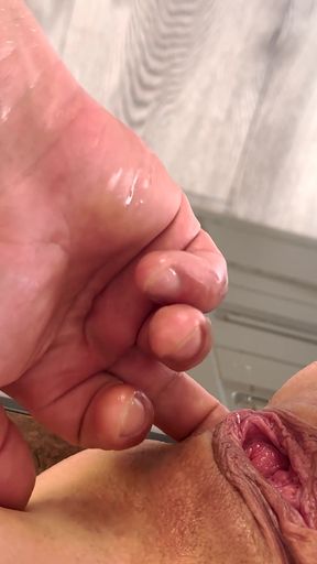 Real Cheating! a Married MILF Films a Video for Her Husband While a Stranger Fucks Her in Both Holes