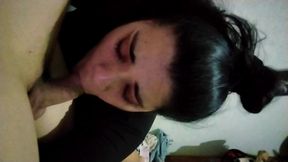 An intense blowjob ends in a delicious anal