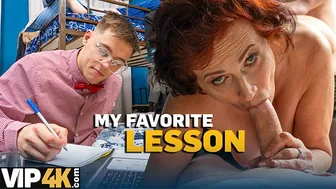 Mature Russian granny Sherri Ost enjoys anal and threesome with young studs