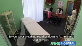 HotHospital Doctor and nurse enjoy patients wet pussy