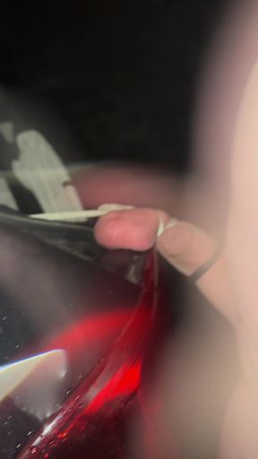 Crushing Balls with the Tailgate of a Car