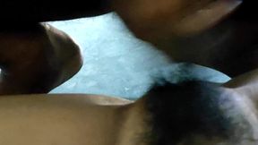 Indian Desi Wife Husband First Ever Long Fuck in Kitchen Sucking Cock Licking Boobs