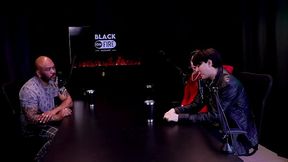 Blonde Latina hottie pleases black man in public