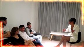 grabacion de la orgia que se arma en lo de la psicologa sexual