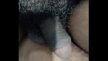 Short hairy dick Hand job