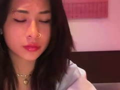 Close up teen foot worship