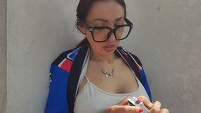 new smoke fetish session with lavy