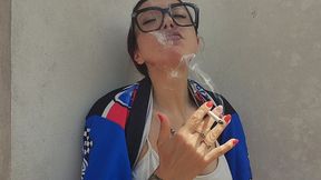 new smoke fetish session with lavy