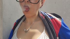 new smoke fetish session with lavy