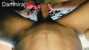 The Friend Enjoyed the Whole Night by Putting a Big Dick in the Village Ass.