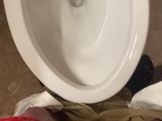 Straight Married Guy Pissing