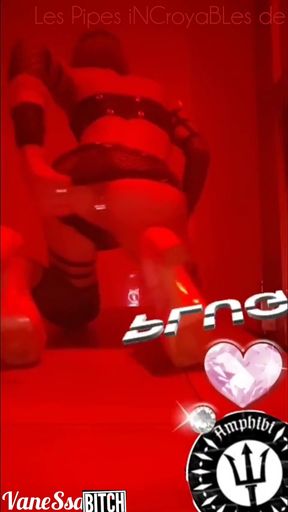 A Sauna Whore, Polishing a Giant Cock at the Smoker. Amphibisauna Paris¹⁷