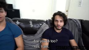 Jock sucked off before straight bareback and facial