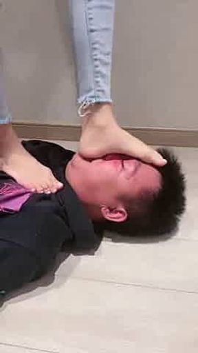 Chinese femdom trampling 9440