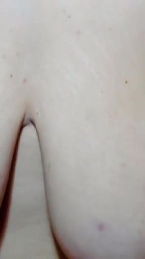 Boobs Sucking, Dripping Milk, Pussy Play, Masturbating with Fingers, Putting in Black Bra & Panties!