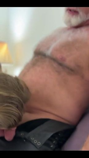TS Girl Dominated, Creampied, and *** to Cum by Stepdaddy Dom