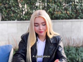 The boss's daughter turned out to be a bitch and desires hard sex!