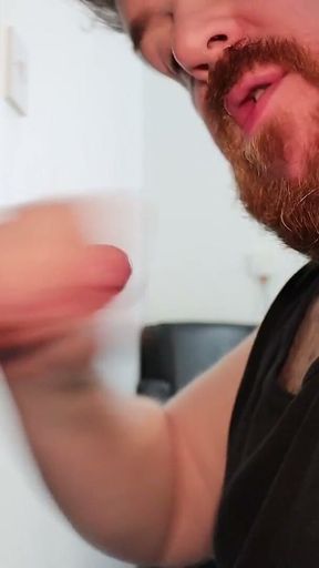 Fat Cock Gloryhole Blowjob