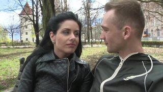 Twisted wifey ditches her man for a nice black boner