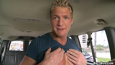 BAIT BUS - We Get Social Justice Warrior Johnny Hunt To Occupy Gavin Waters's Ass