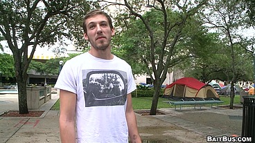 BAIT BUS - We Get Social Justice Warrior Johnny Hunt To Occupy Gavin Waters's Ass