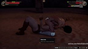 Aldra VS Johnny Walker Black (Naked Fighter 3D)