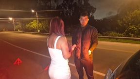 The Police Discovered Us Fucking on the National Road and Asked Us...