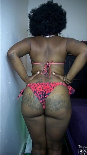 Red Bikini Ass Clapping