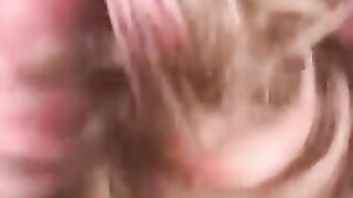 Slender little bitch whimpers during hard anal