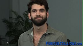 Gay hunk fingering ass