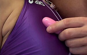 Perv milfs n teens, hiroko pulls her leotard over to reveal a wet and hairy pussy ready to fuck
