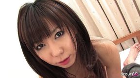 tiny japanese step-sister give pov blowjob and pussy sliding at uncensored jav amateur porn