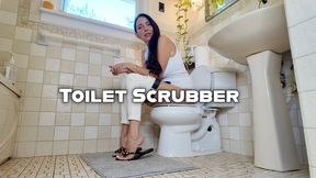 Toilet Scrubber- Watch Stella Liberty go to the Bathroom 4k mp4