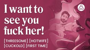 ASMR Audio Porn: First Time Wife Sharing with an Athletic Stranger - MFM Threesome &amp; Cuckold - Erotic Audio Roleplay for Women