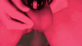 Hung Johnny dangles his balls and slaps it for a little bit of excitement
