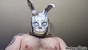 MASKED MAN POUNDS YOU - Scary Bunny Halloween Bottom POV ASMR Pounding